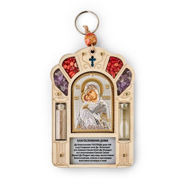46c6c1e58d9a5deea89c5fefeb9ebcd2.jpg Благословение дома Владимирская БМ, икона 120x82