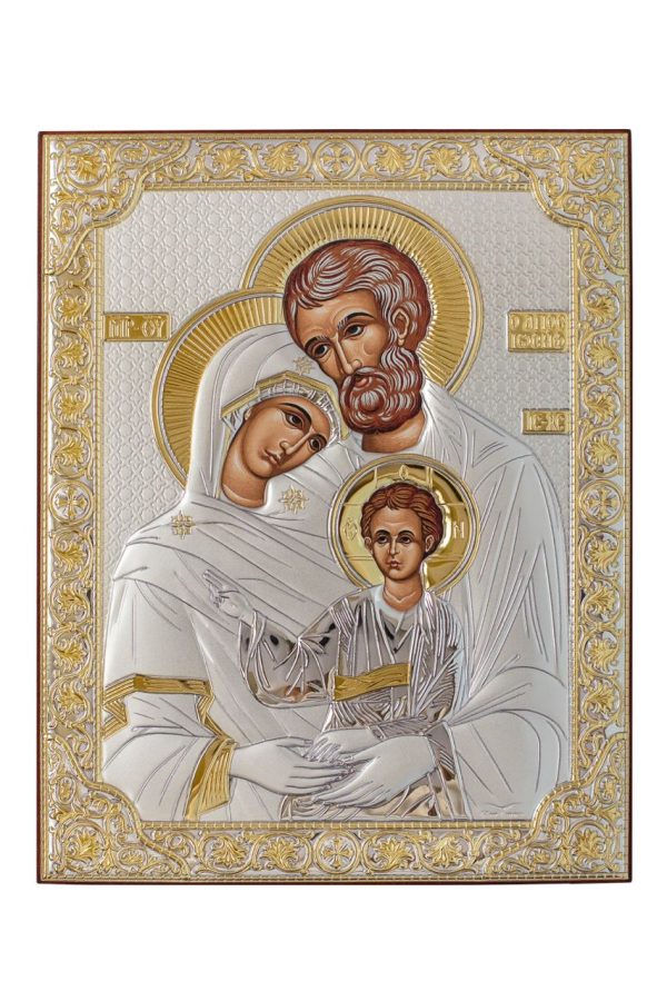 93f1b5fc9ef099b43c8f72b42522ab0d.jpg Св. Семейство, икона прямоугольная без рамки, красное дерево 150х200