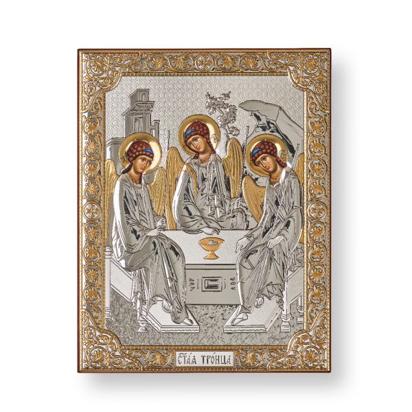 e096ede43d93b052e27be374c381546a.jpg Св. Троица, икона прямоугольная без рамки, красное дерево 175х225